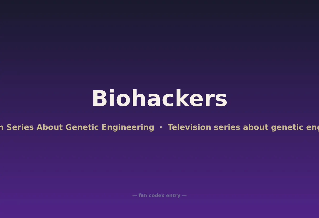 Biohackers