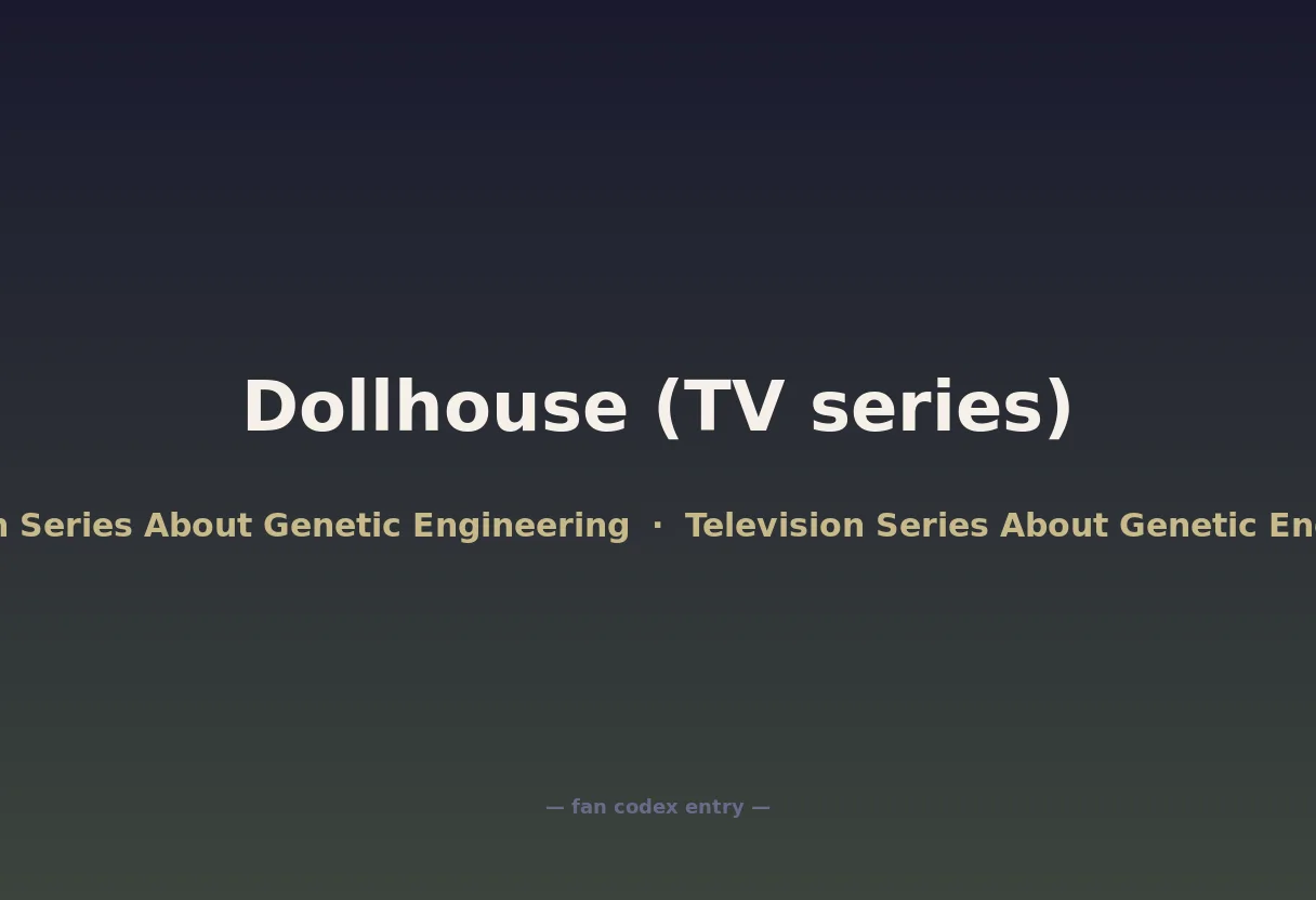 Dollhouse (TV series)