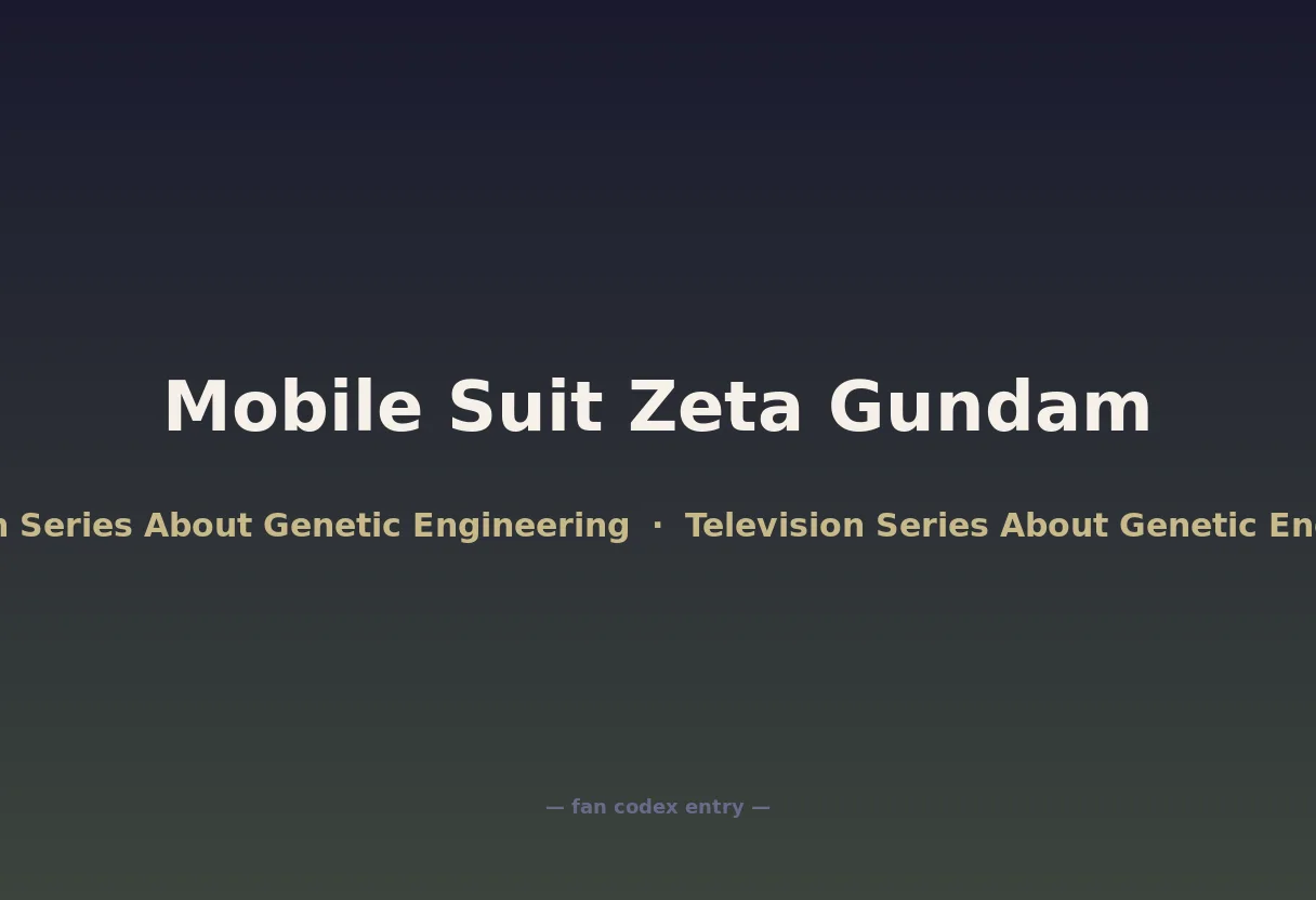 Mobile Suit Zeta Gundam