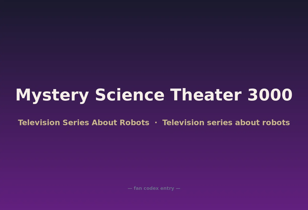 Mystery Science Theater 3000