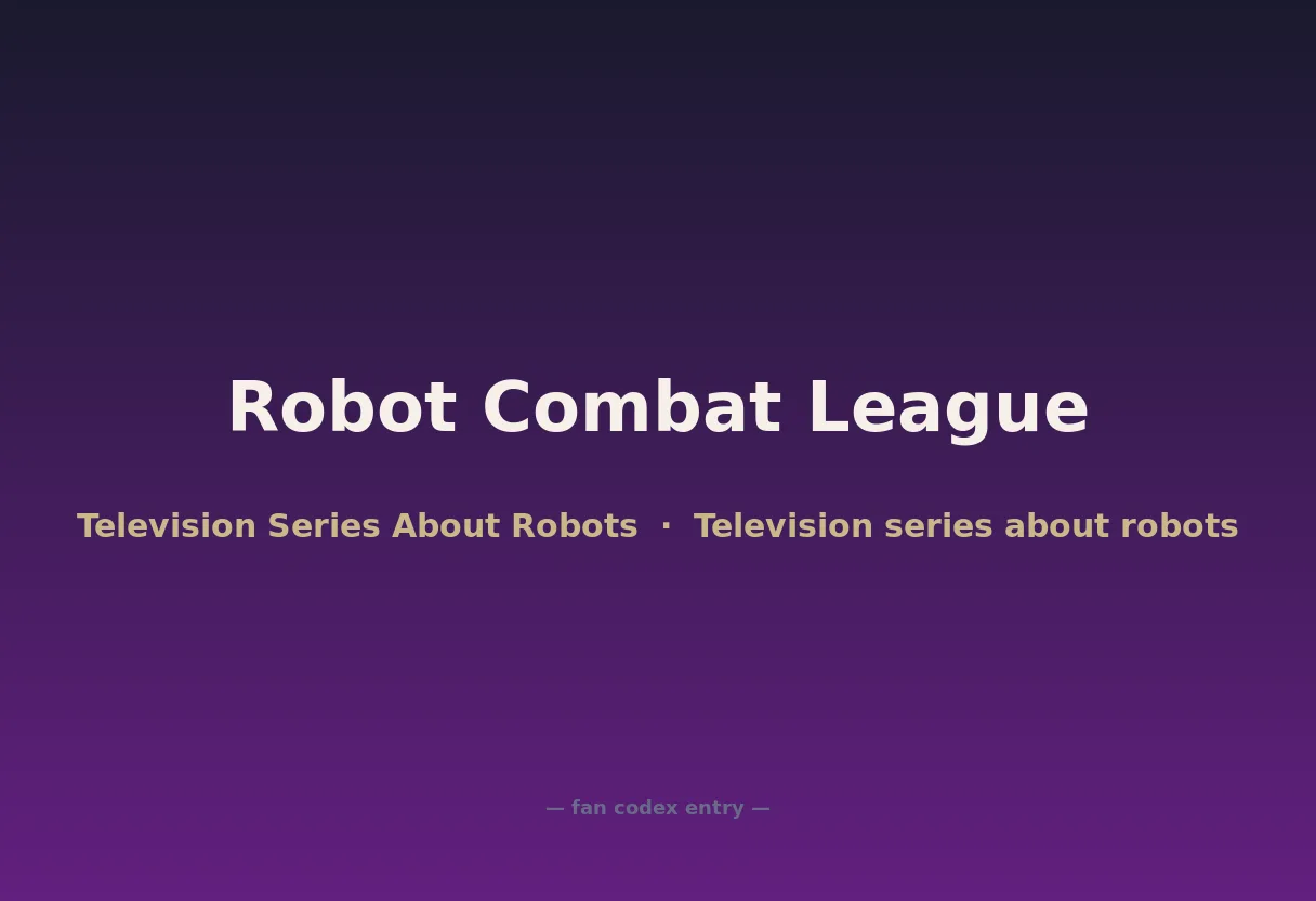 Robot Combat League