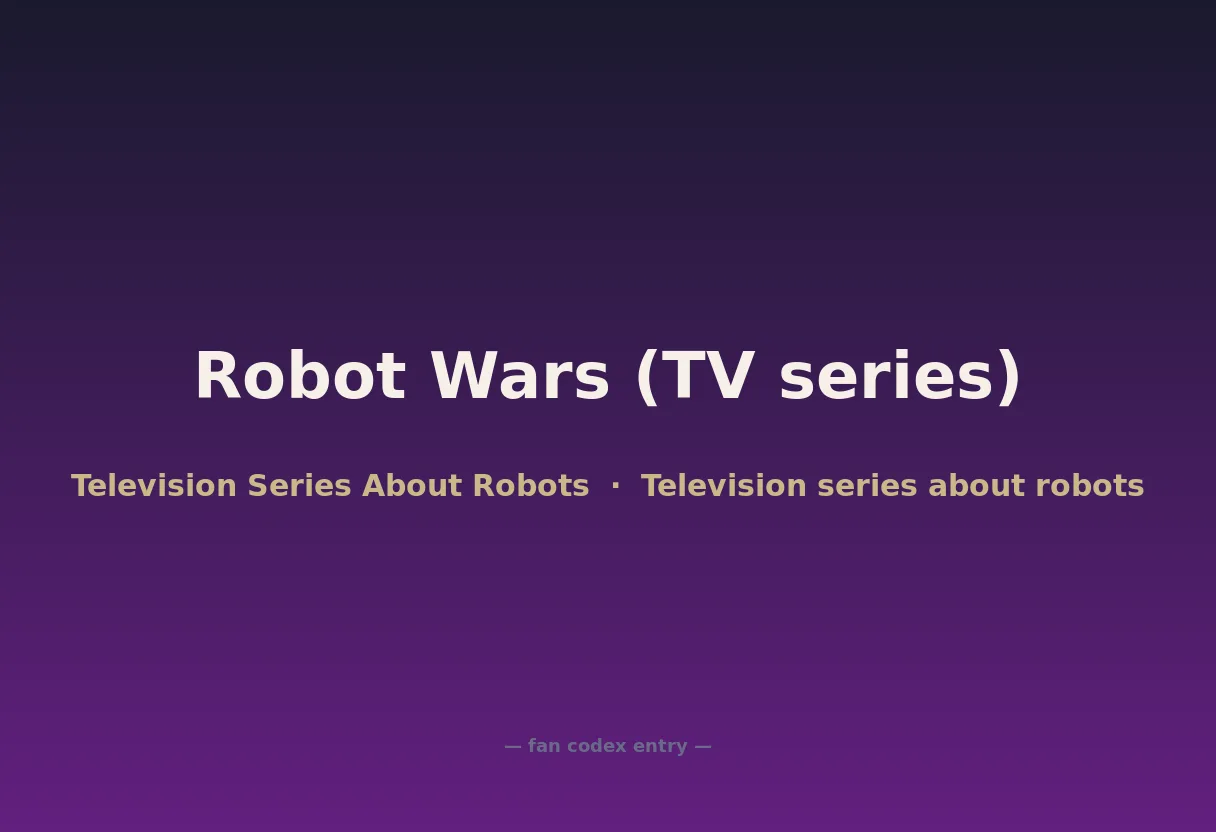 Robot Wars (TV series)