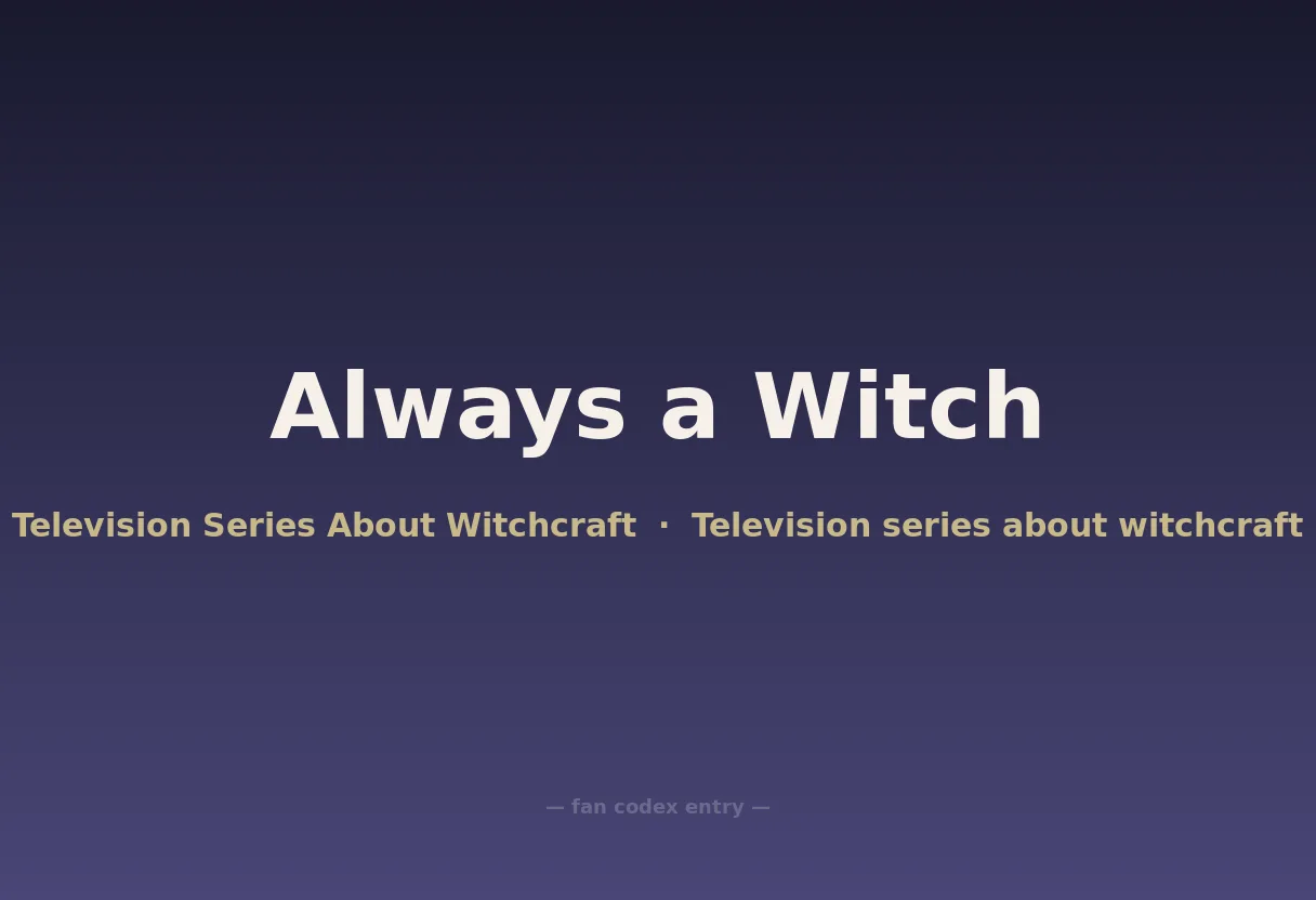 Always a Witch