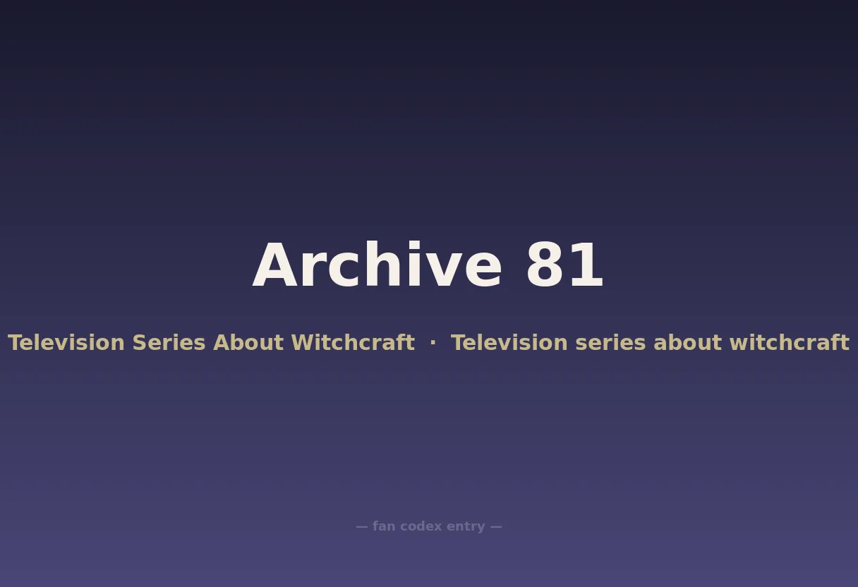 Archive 81