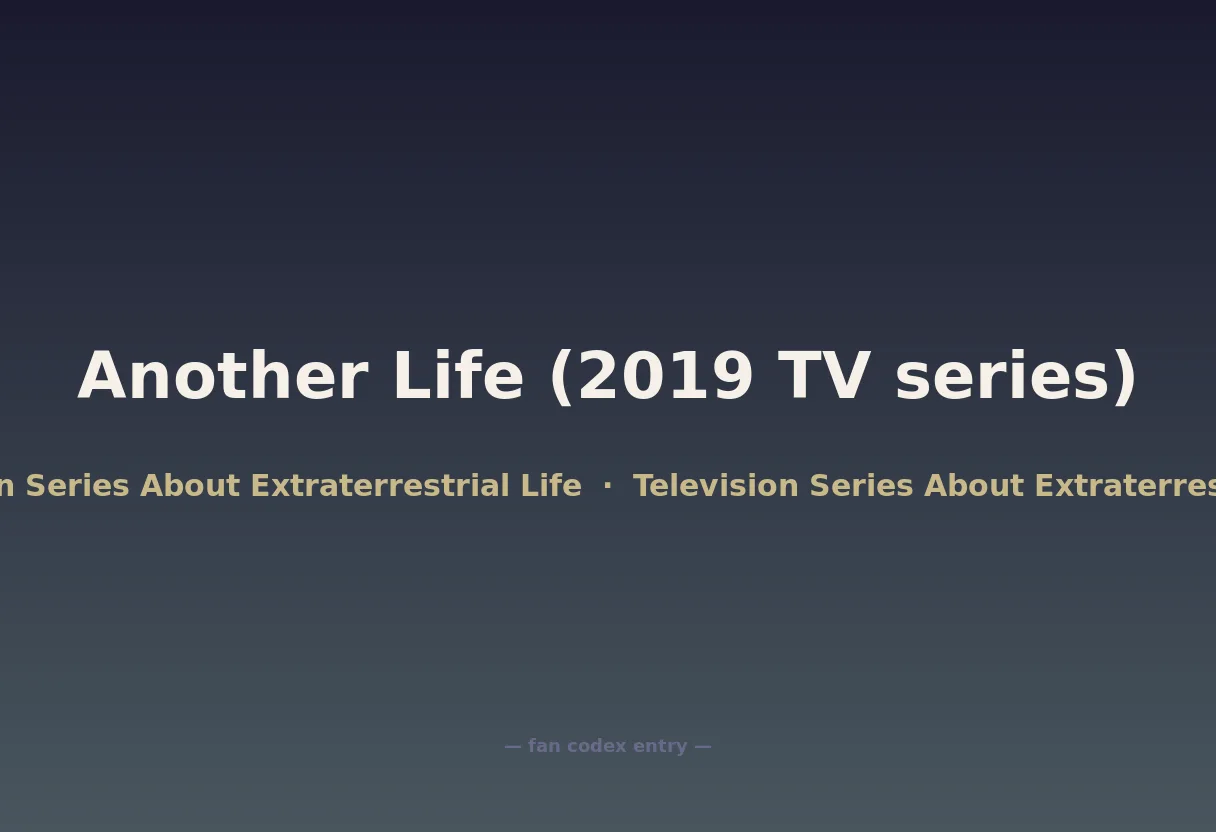 Another Life (2019 TV series)
