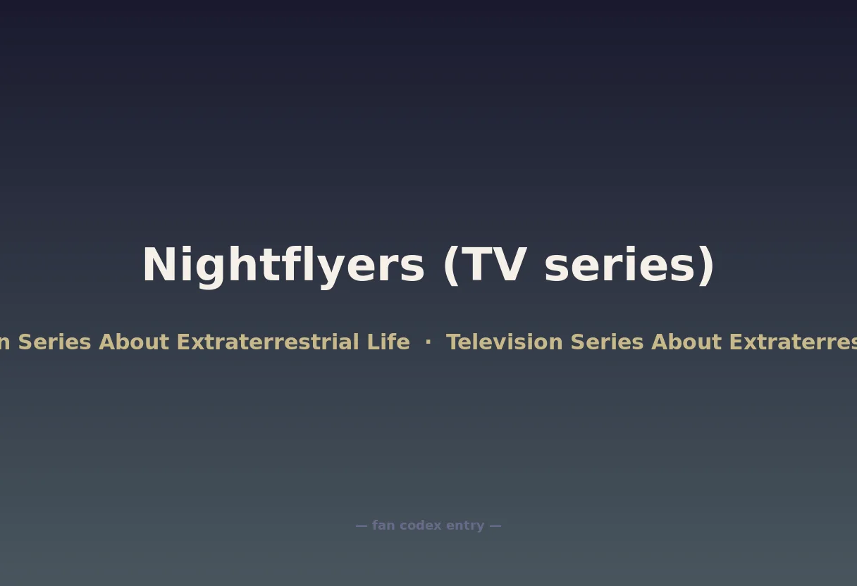 Nightflyers (TV series)