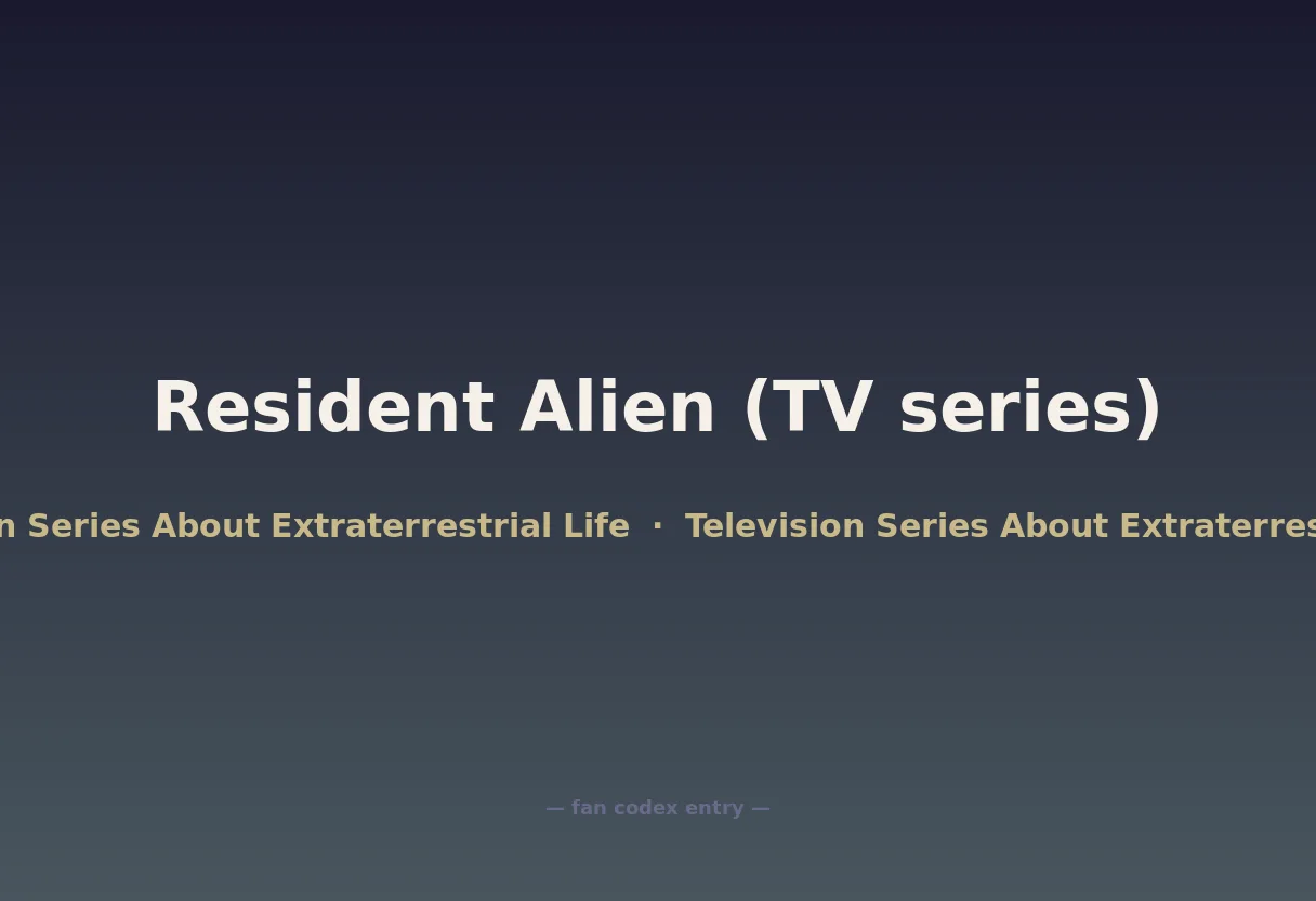 Resident Alien (TV series)