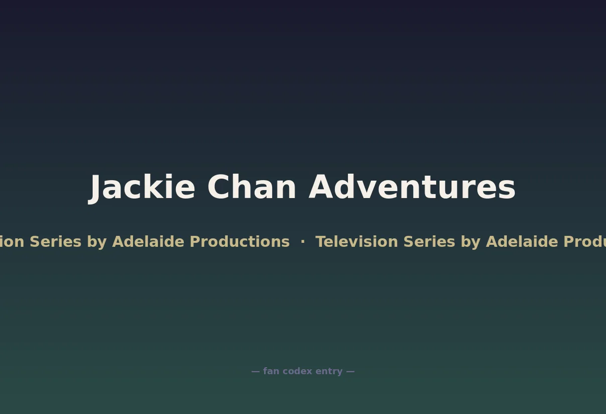 Jackie Chan Adventures