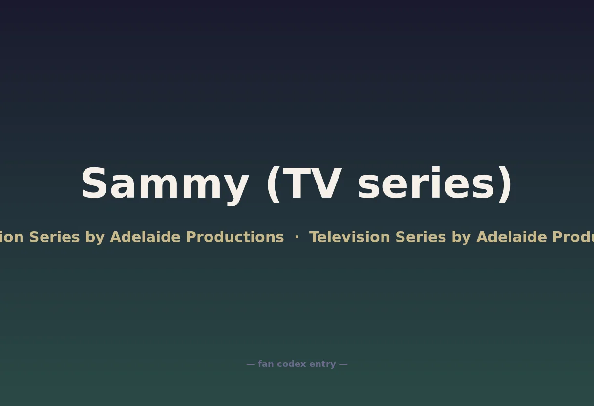 Sammy (TV series)