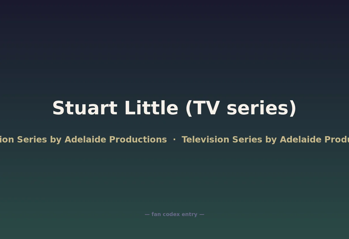 Stuart Little (TV series)