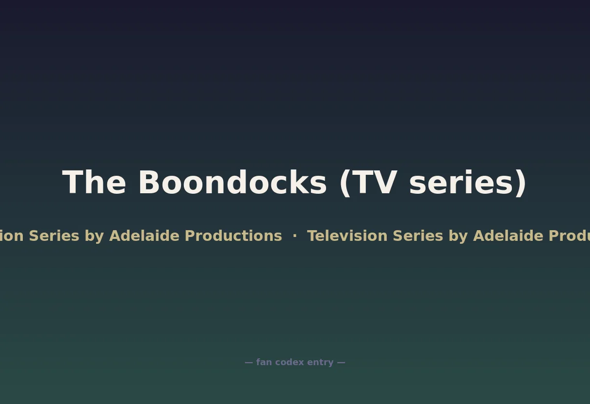 The Boondocks (TV series)