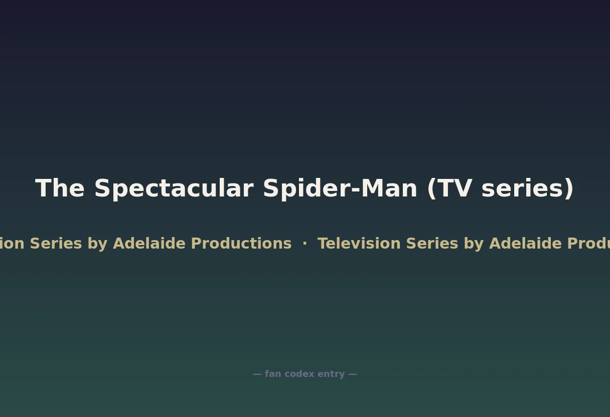 The Spectacular Spider-Man (TV series)