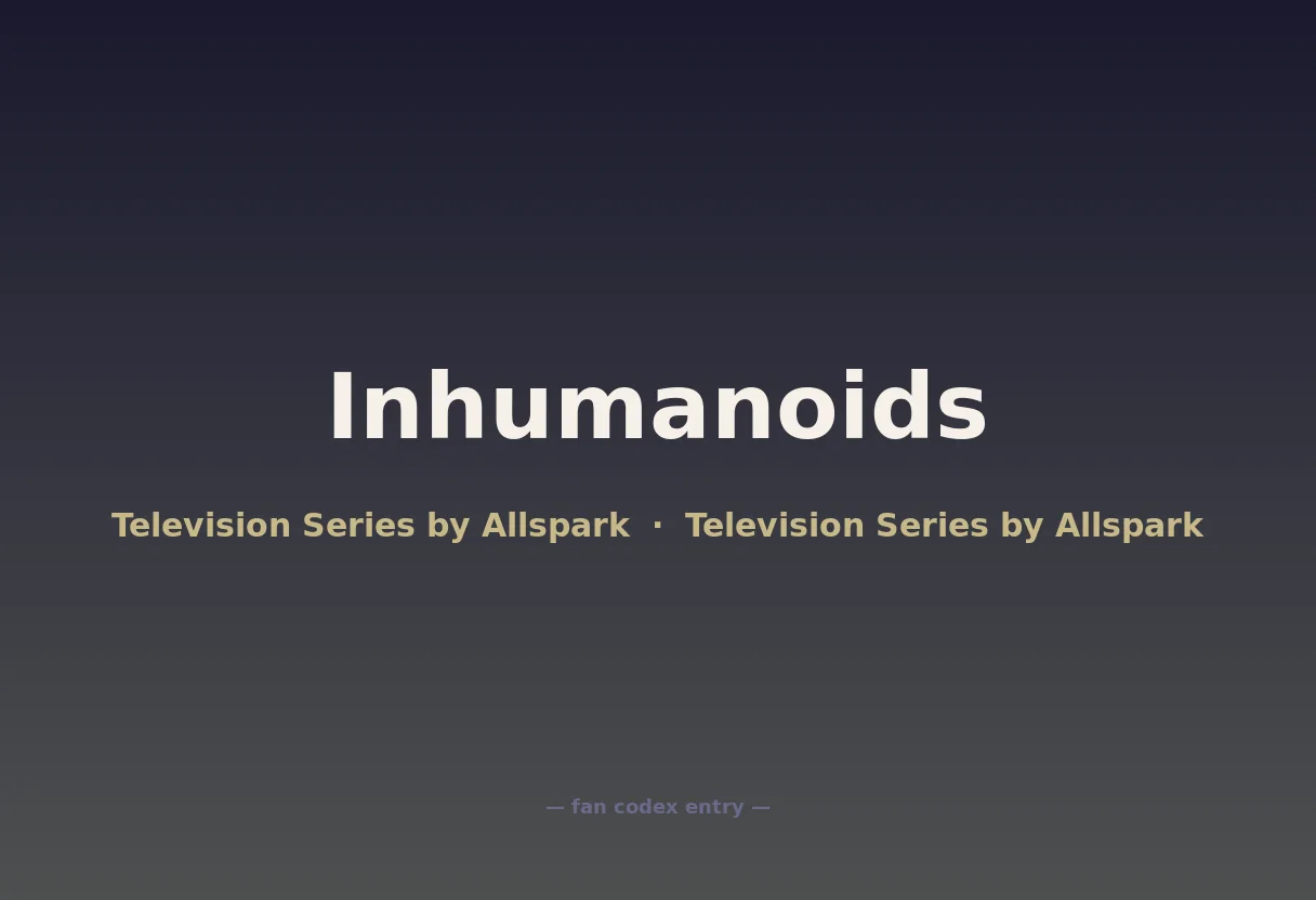 Inhumanoids