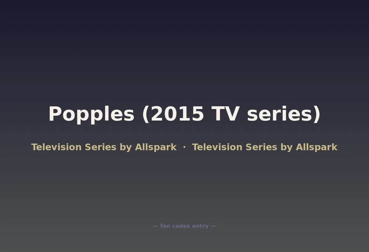 Popples (2015 TV series)