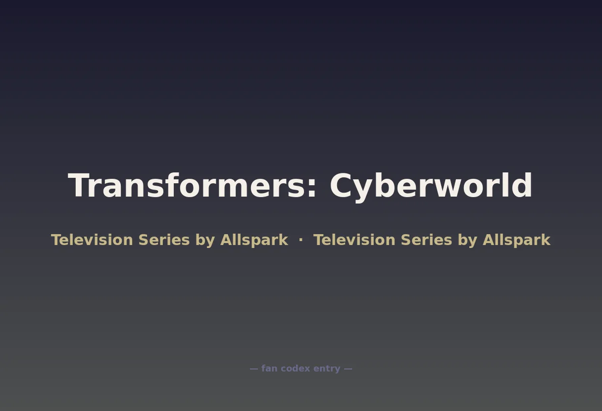 Transformers: Cyberworld