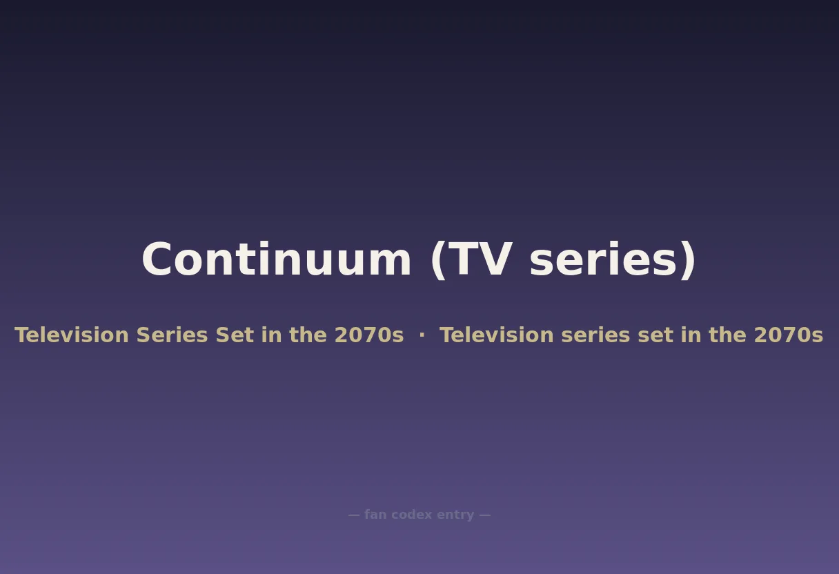 Continuum (TV series)