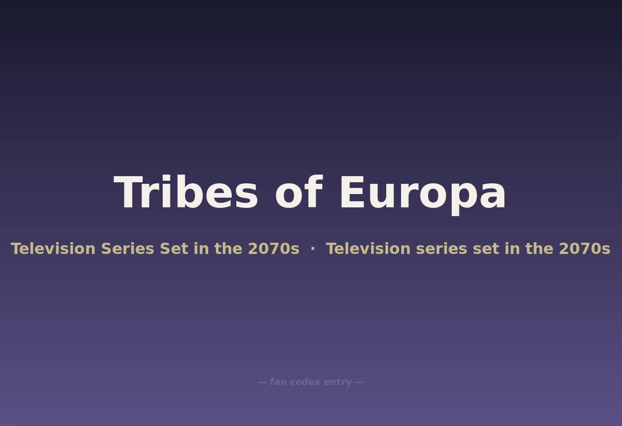 Tribes of Europa