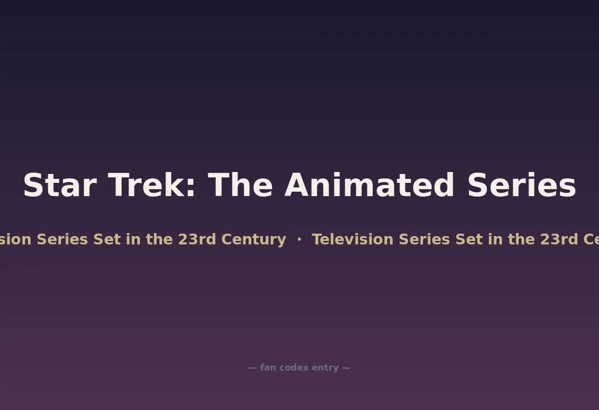 Star Trek: The Animated Series
