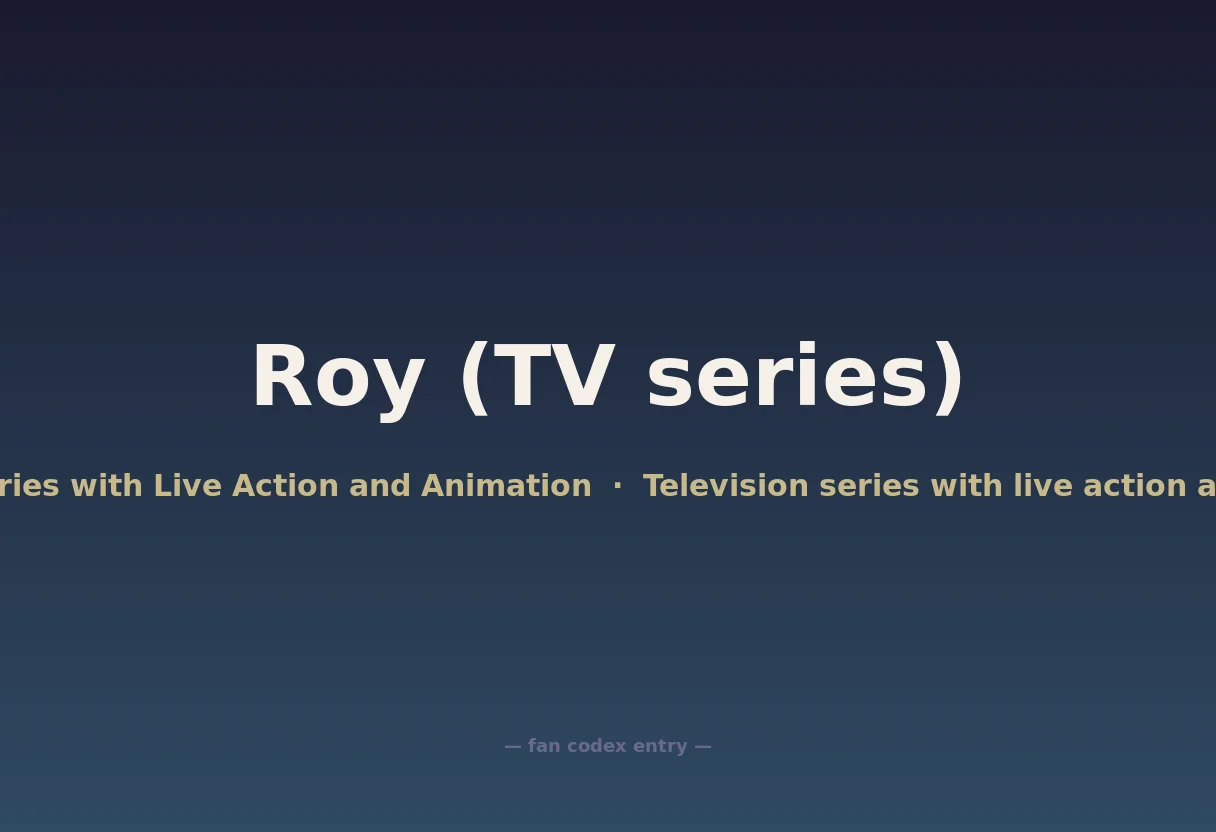 Roy (TV series)