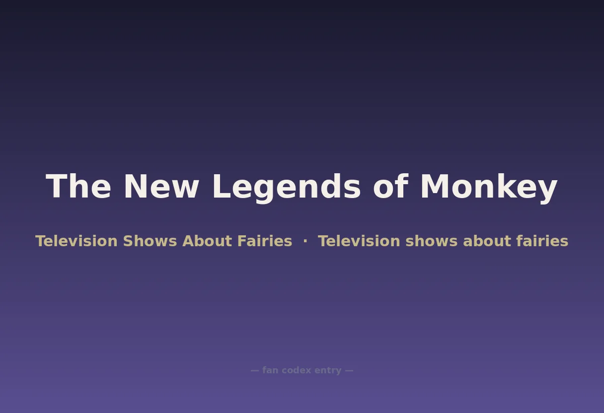 The New Legends of Monkey