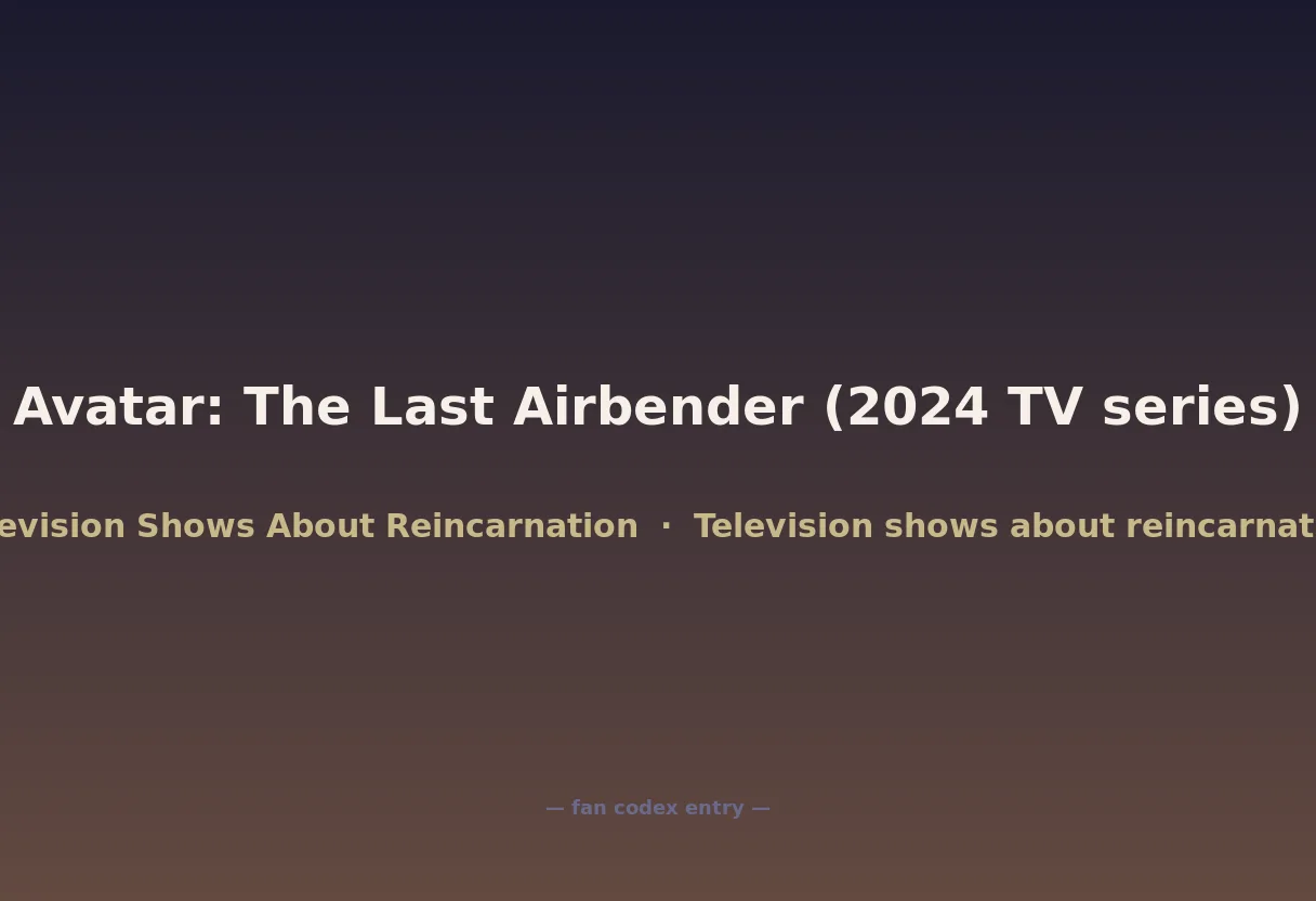 Avatar: The Last Airbender (2024 TV series)