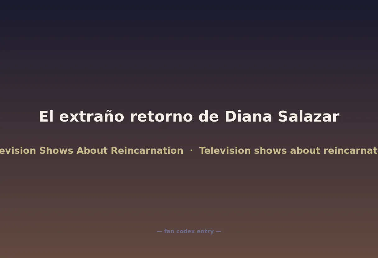 El extraño retorno de Diana Salazar