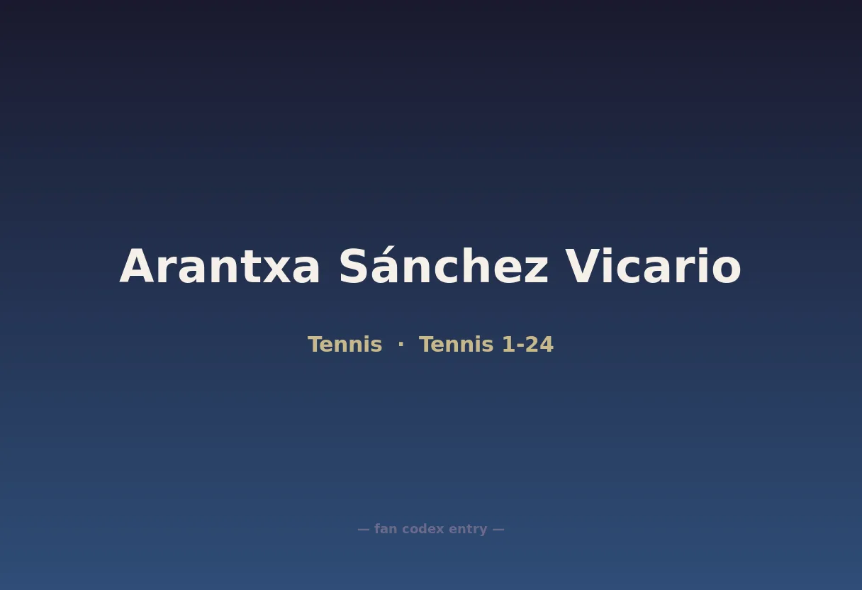 Arantxa Sánchez Vicario