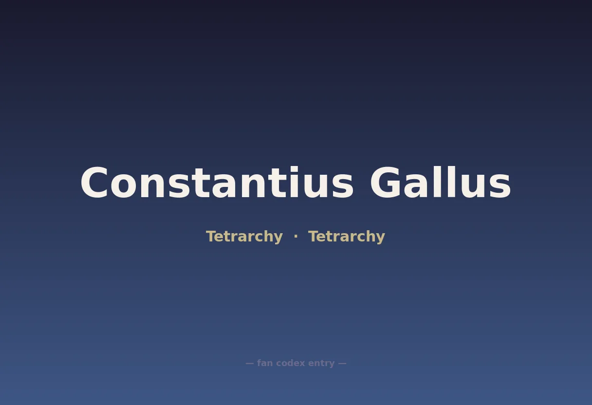 Constantius Gallus