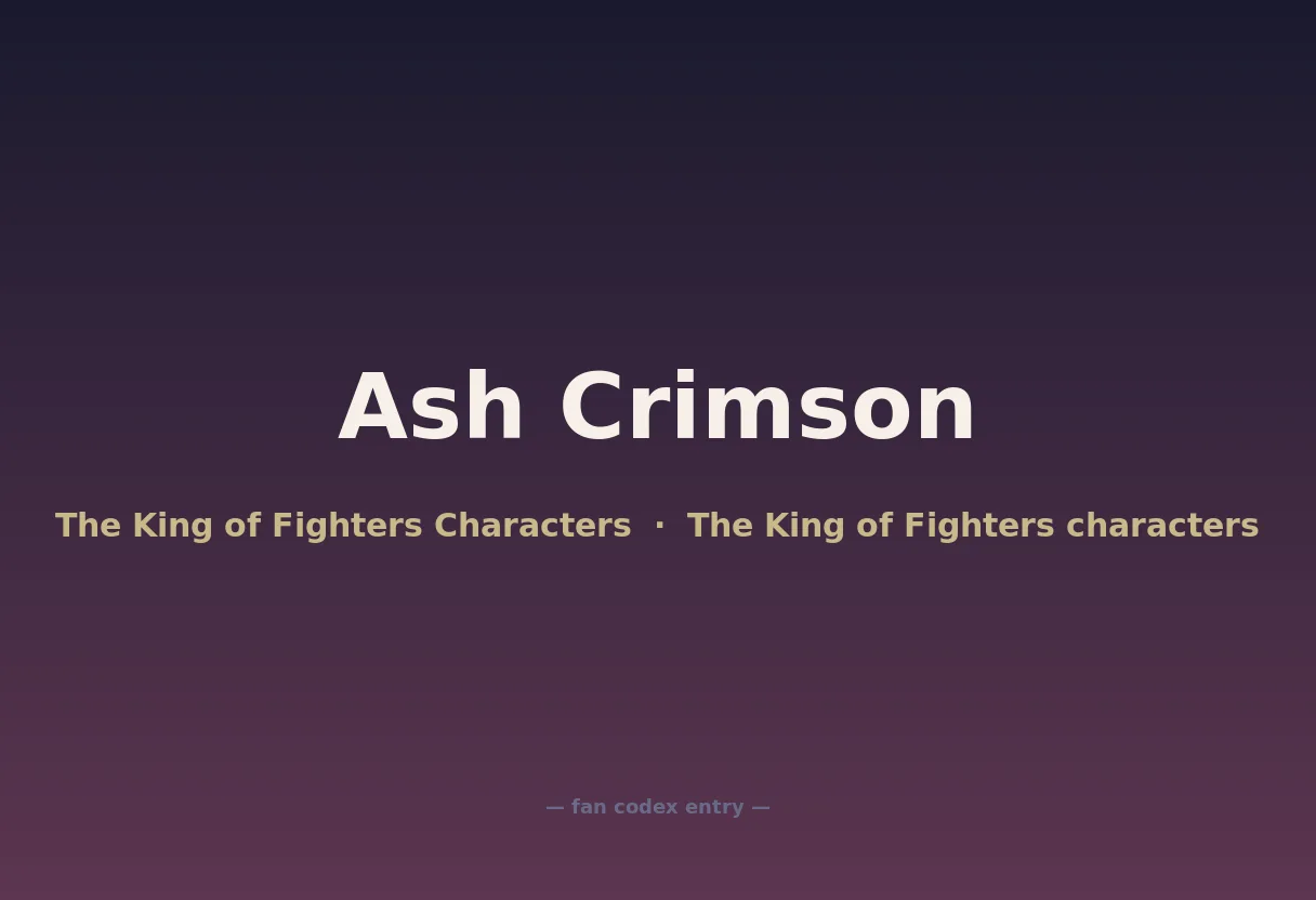 Ash Crimson