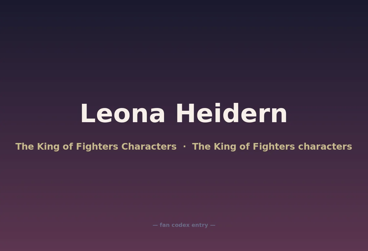 Leona Heidern