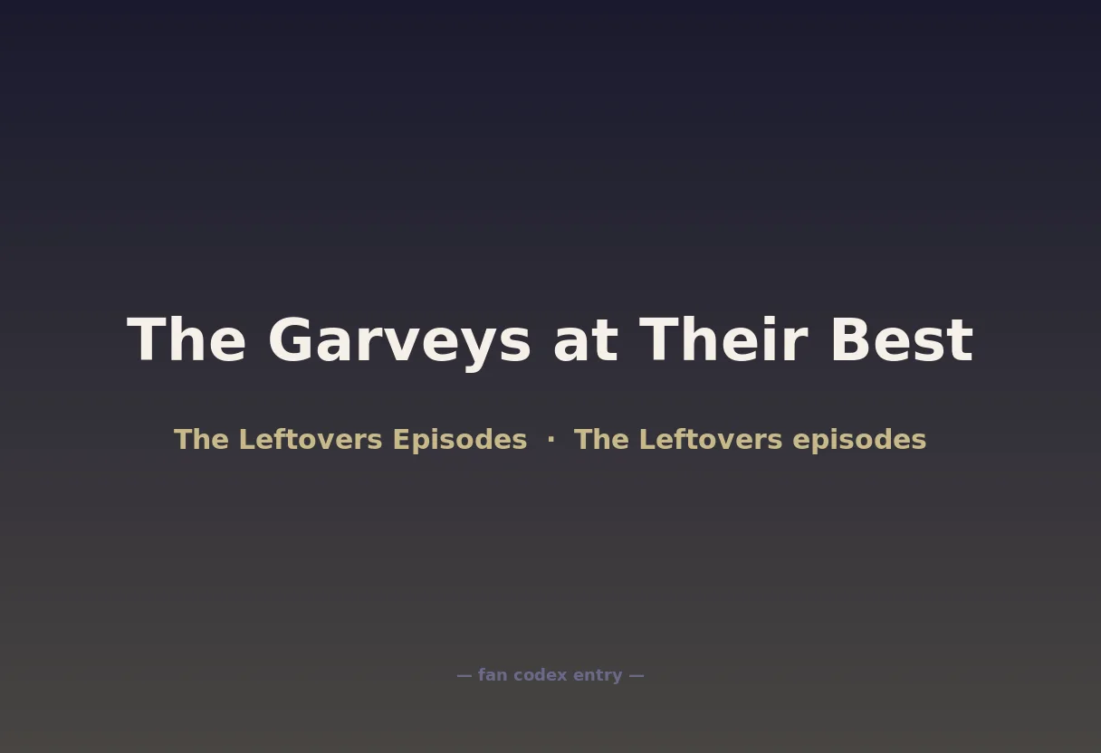The Garveys at Their Best