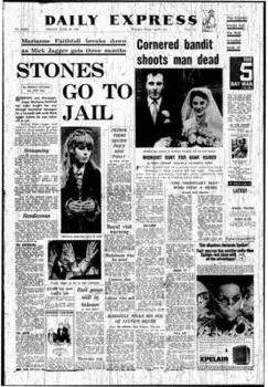 The Rolling Stones' Redlands bust