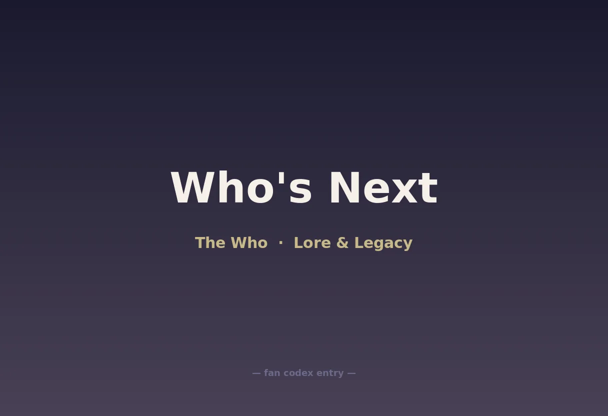 Who's Next