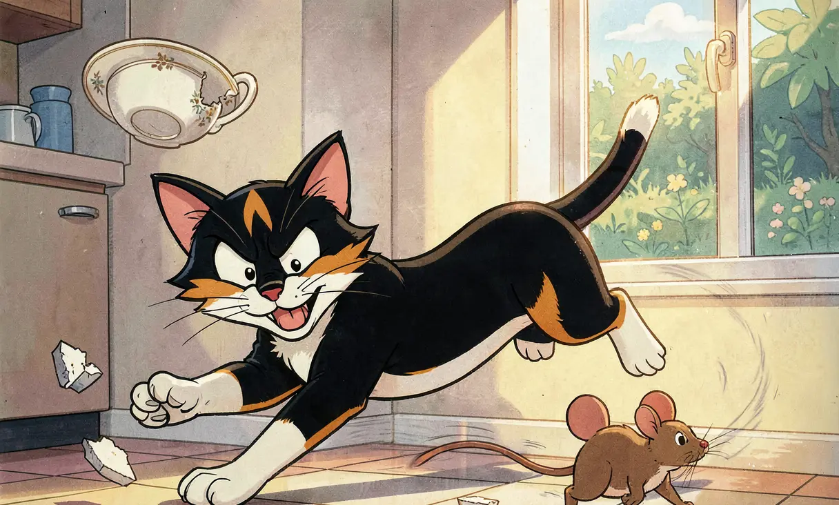 The Cat Whiskered Me