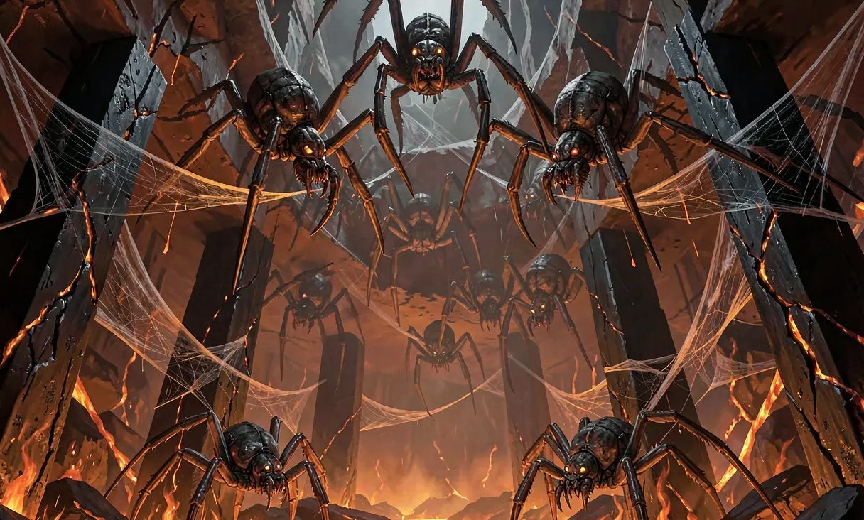 Magma Spiders