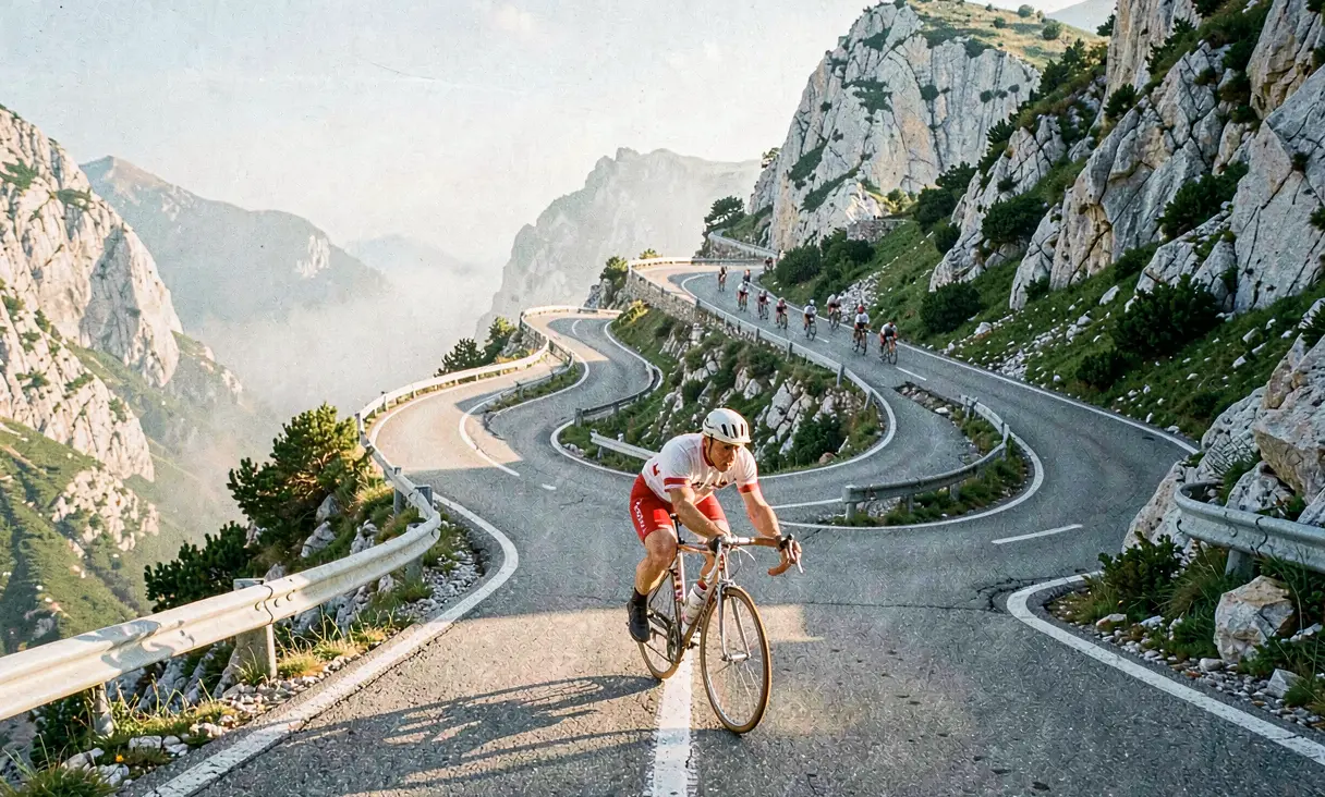 1947 Coppi Solo Alpe d'Huez