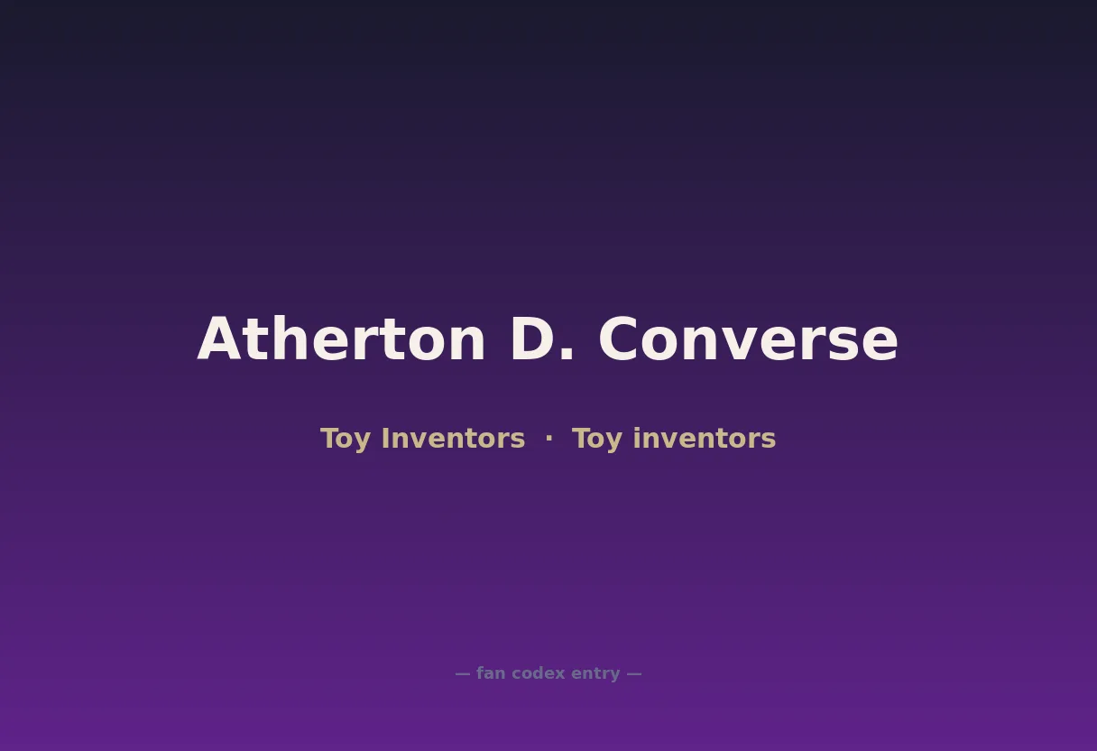 Atherton D. Converse