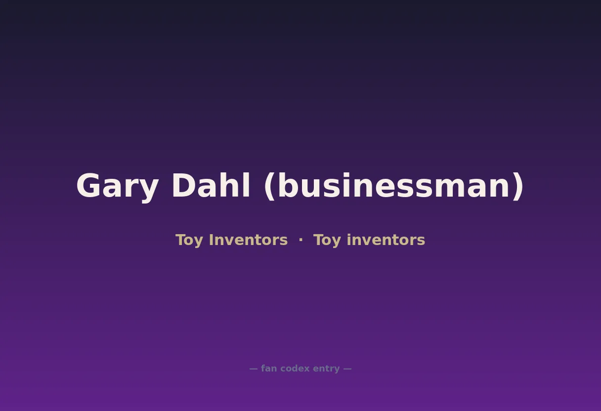 Gary Dahl (businessman)