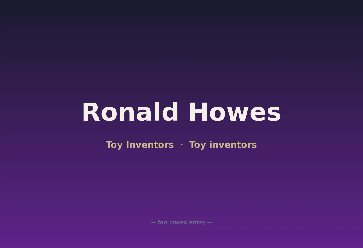Ronald Howes