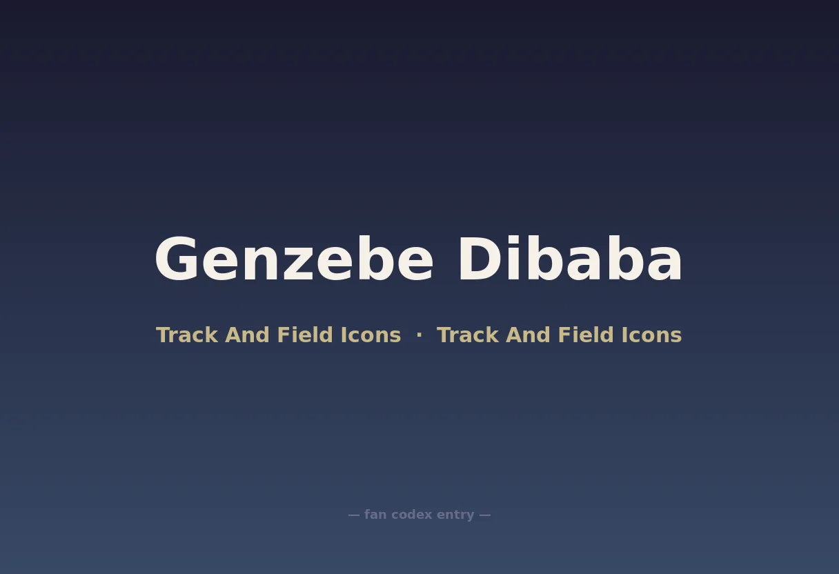 Genzebe Dibaba