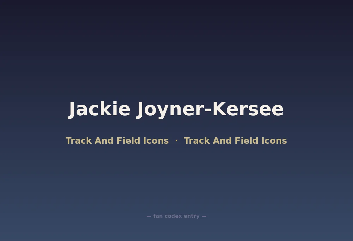 Jackie Joyner-Kersee
