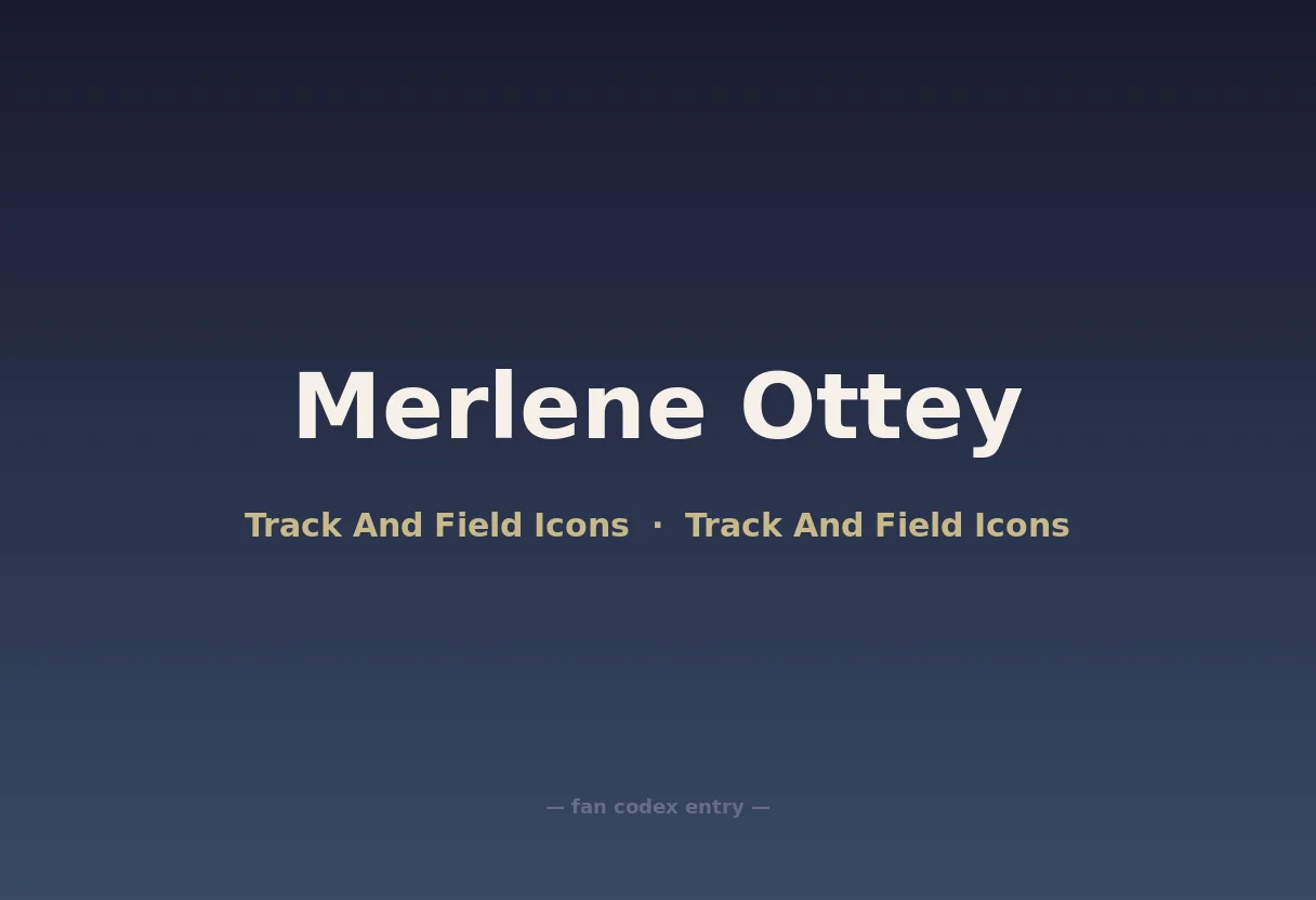 Merlene Ottey