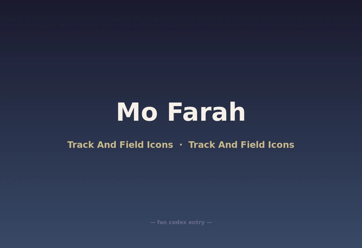 Mo Farah