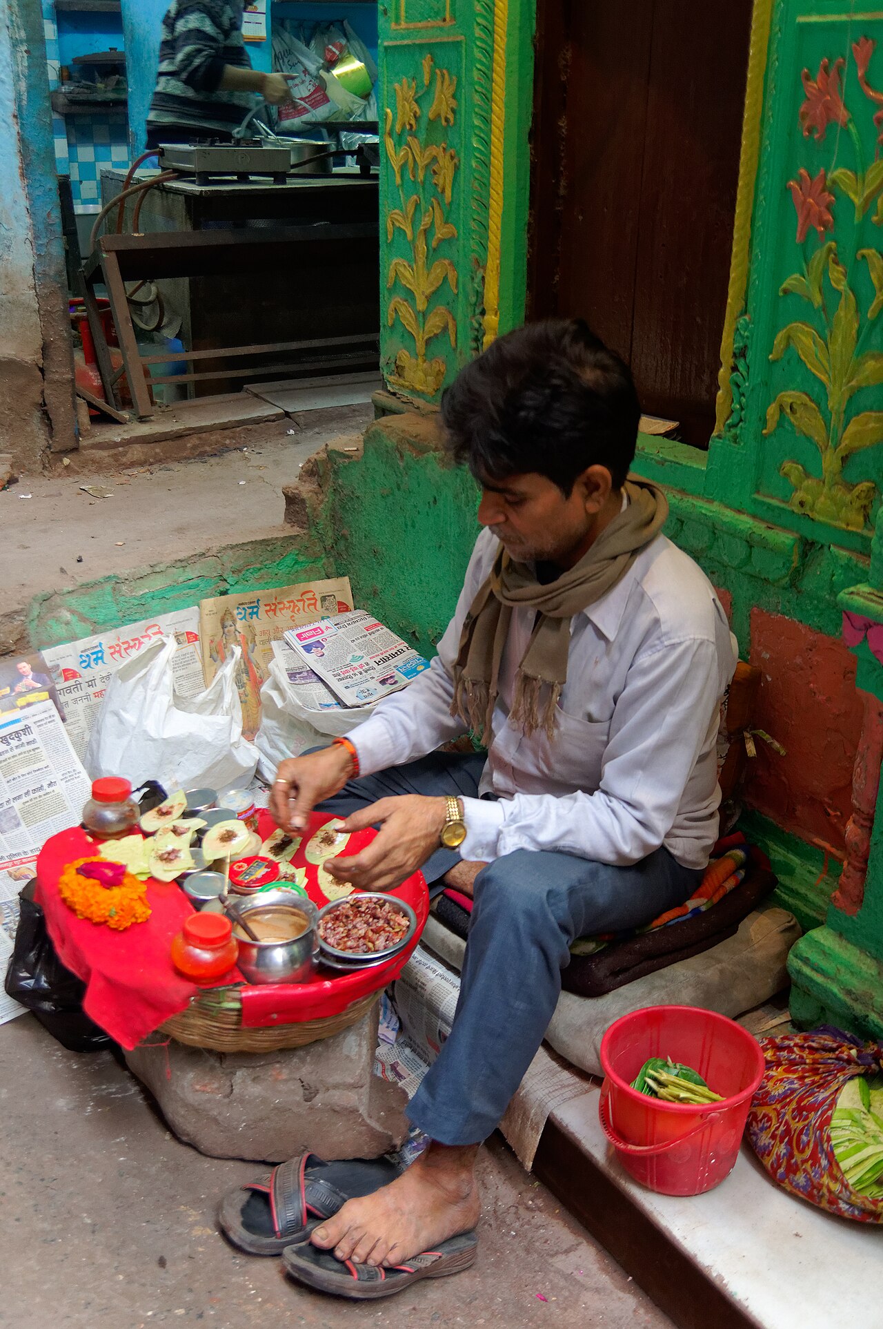 Betel nut chewing