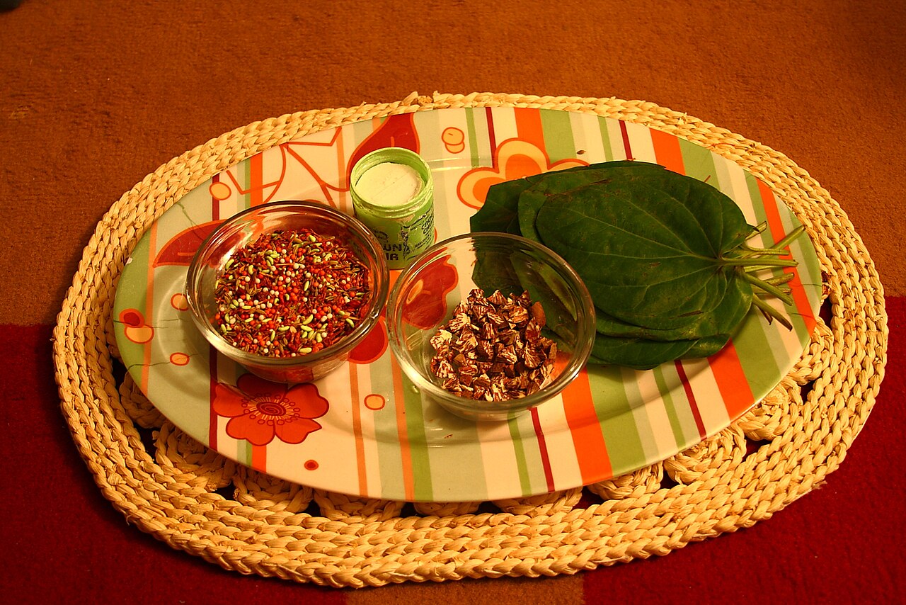 Betel nut chewing