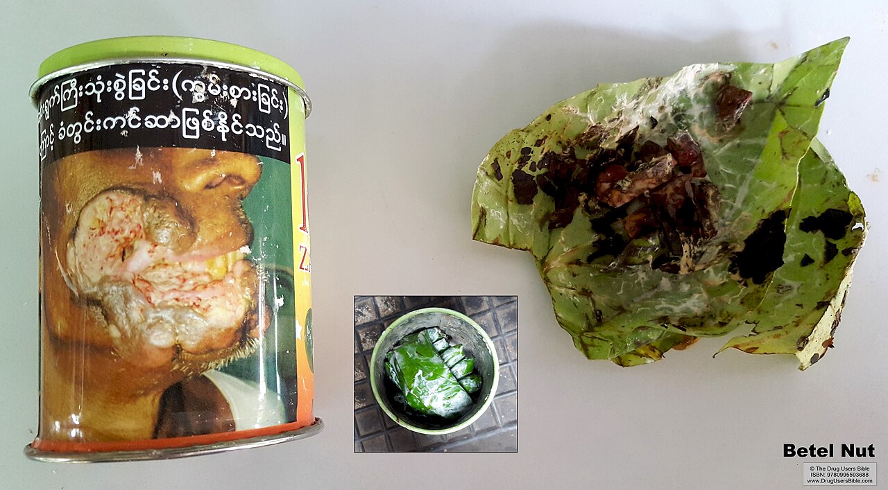 Betel nut chewing