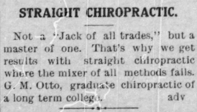 Chiropractic