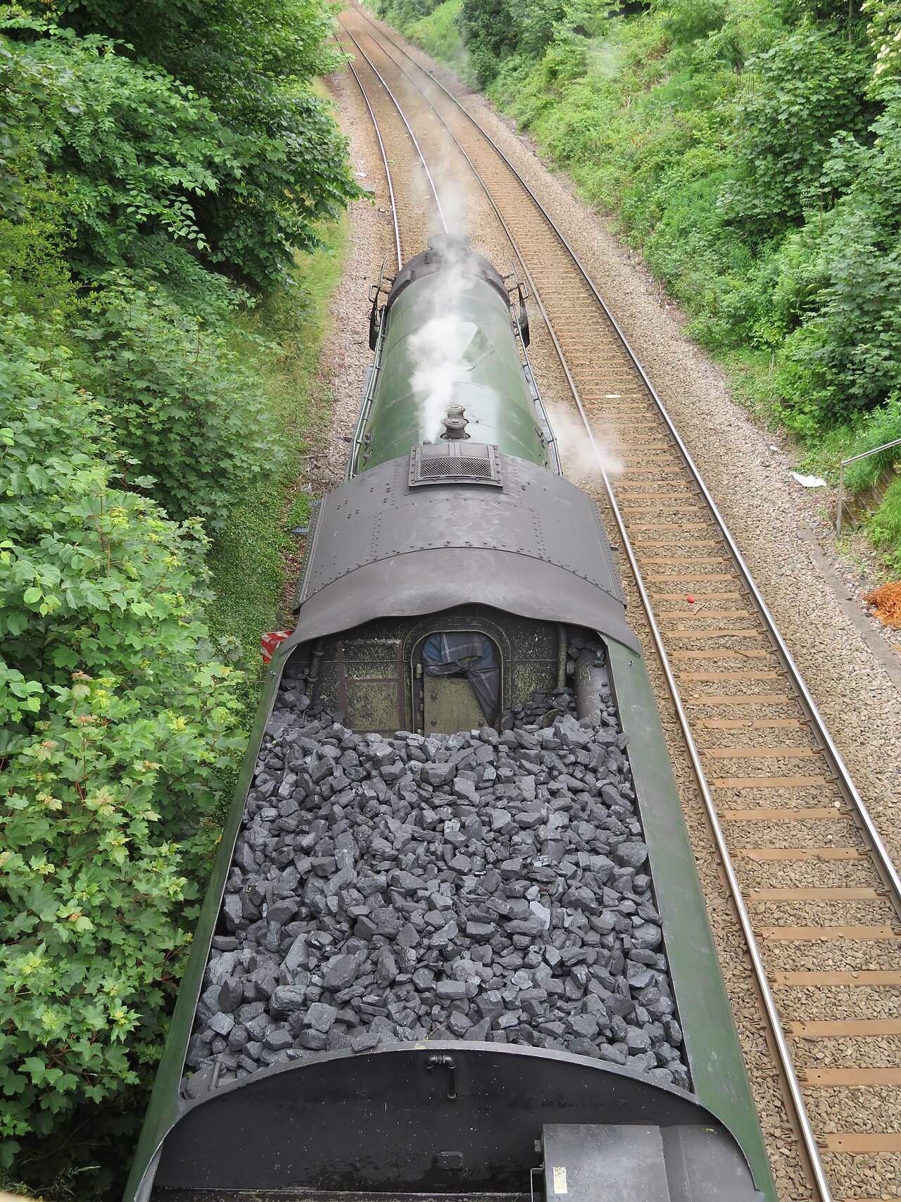 'Flying Scotsman' at Morningside - geograph.org.uk