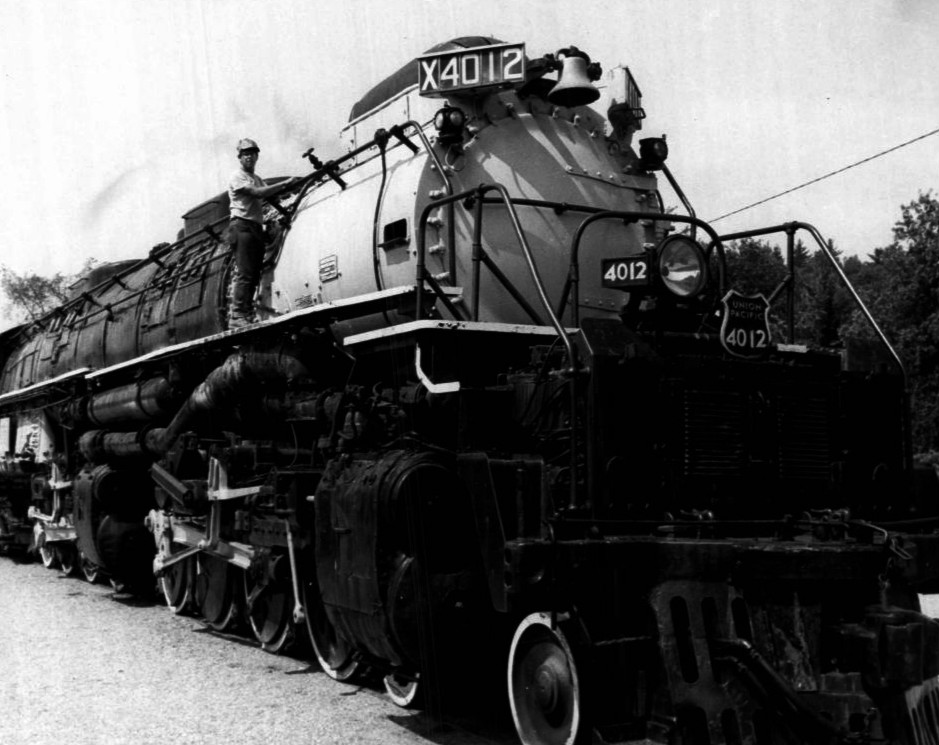 Union Pacific Big Boy 4012 in 1971