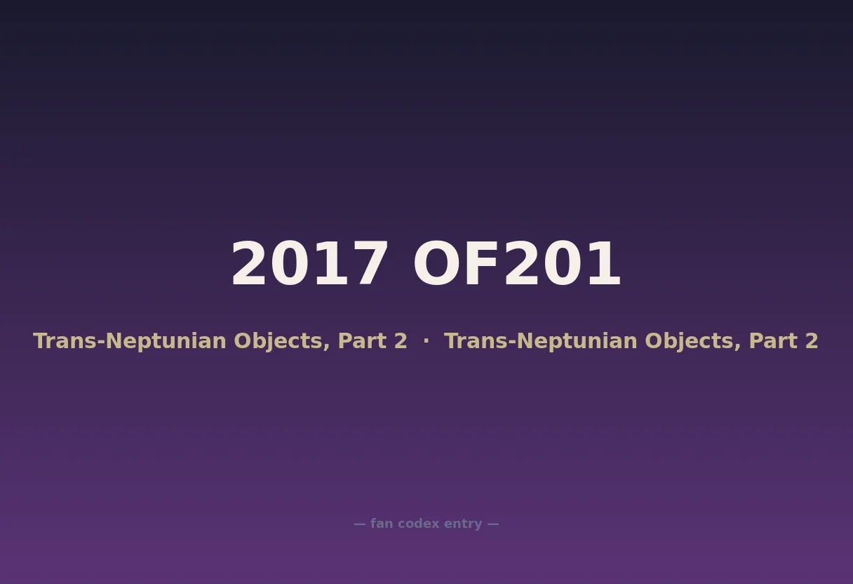 2017 OF201